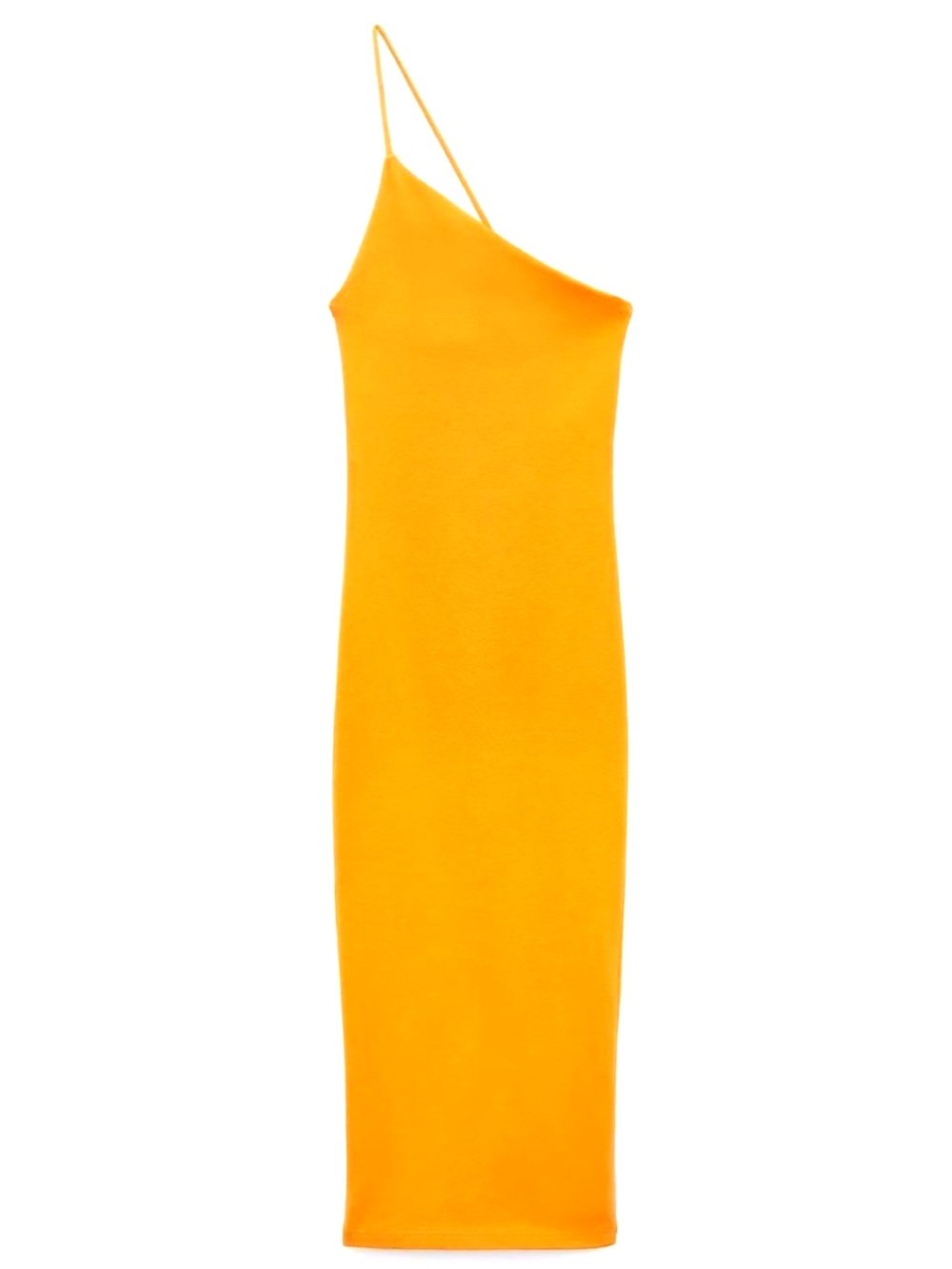 Zara Orange Bodycon Dress Size Small